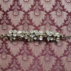 J.Crew Chunky Crystal Statement Bracelet